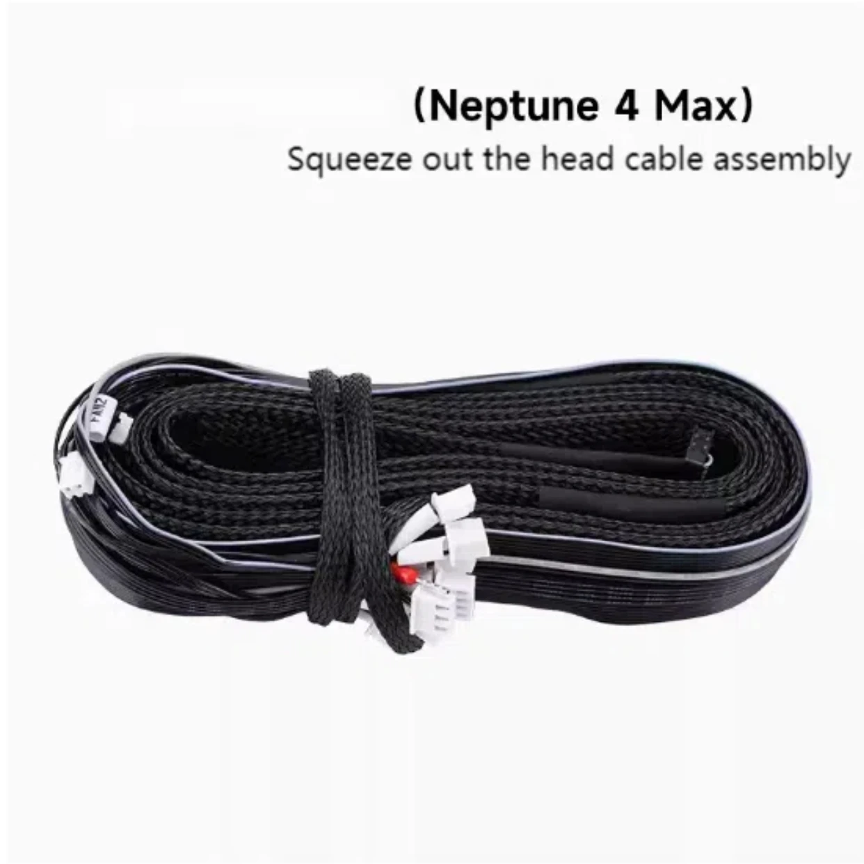 Para Elegoo Neptune 3 4 Cables extrusora Kit de montaje de Cables de extensión para ELEGOO Neptune 4 Pro Max Plus piezas de impresora 3D