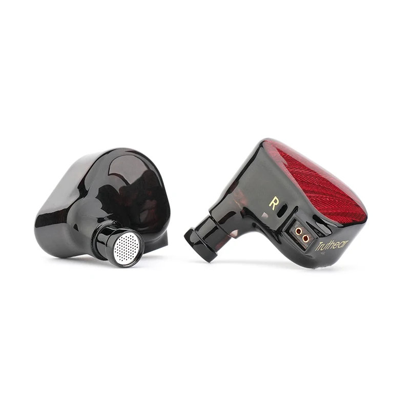 TRUTHEAR X Crinacle ZERO:RED Auriculares intrauditivos con controladores dinámicos duales y cable de 0,78 mm con 2 pines