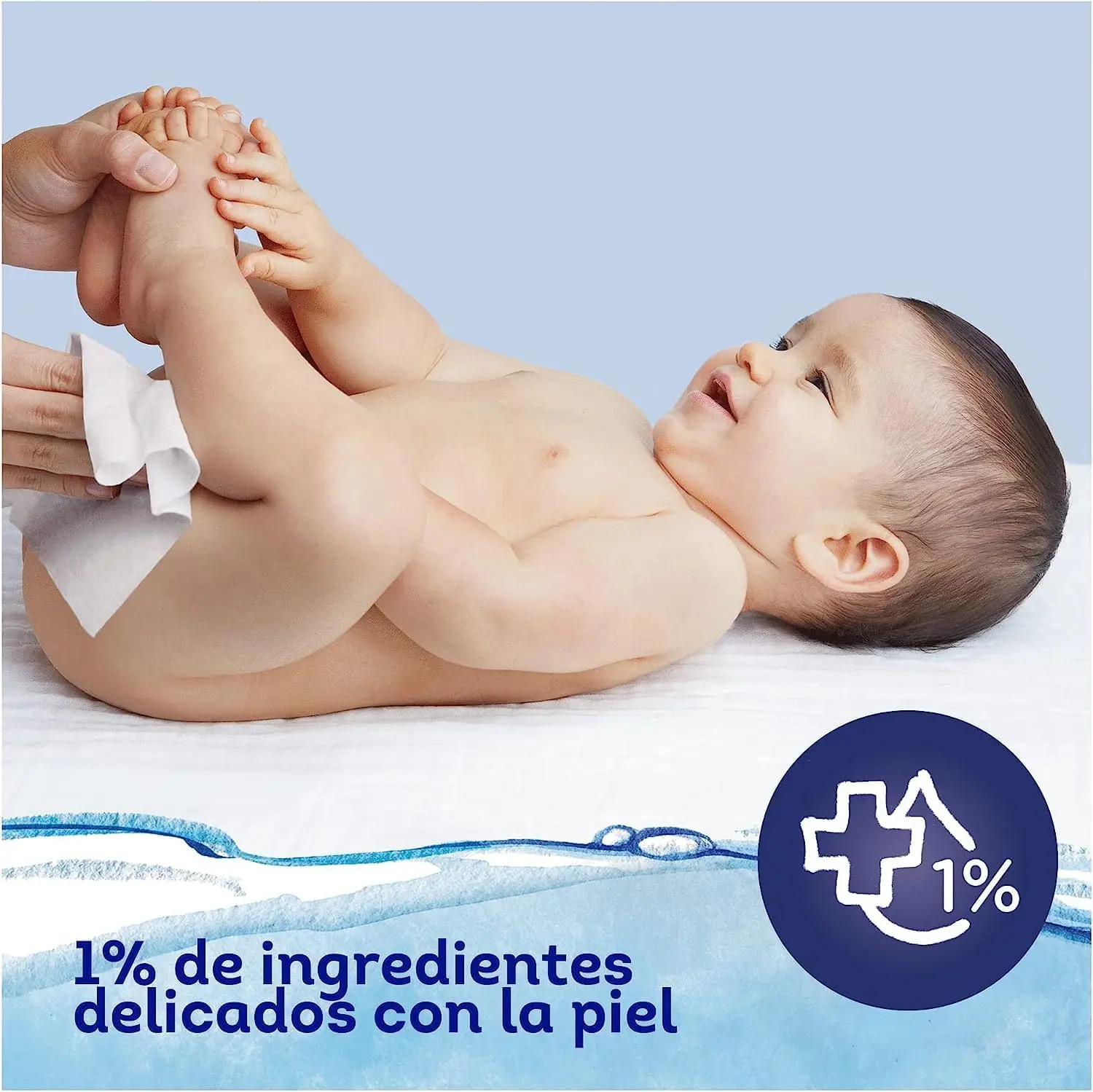 Dodot Toallitas Pure Aqua Para Bebé,1152 Toallitas (24 Packs de 48 Unidades),Ayuda A Restaurar El PH Natural De La Piel, 99% Agua, Sin plástico