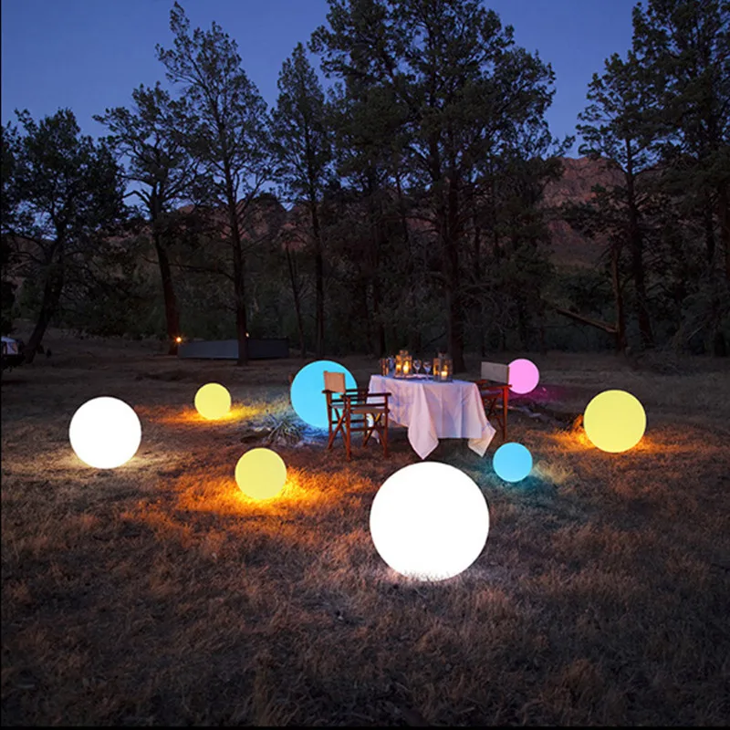 Bola flotante Solar, luz para piscina, lámpara de globo impermeable para césped, decoración para fiesta en casa y jardín, bola de luces flotantes solares