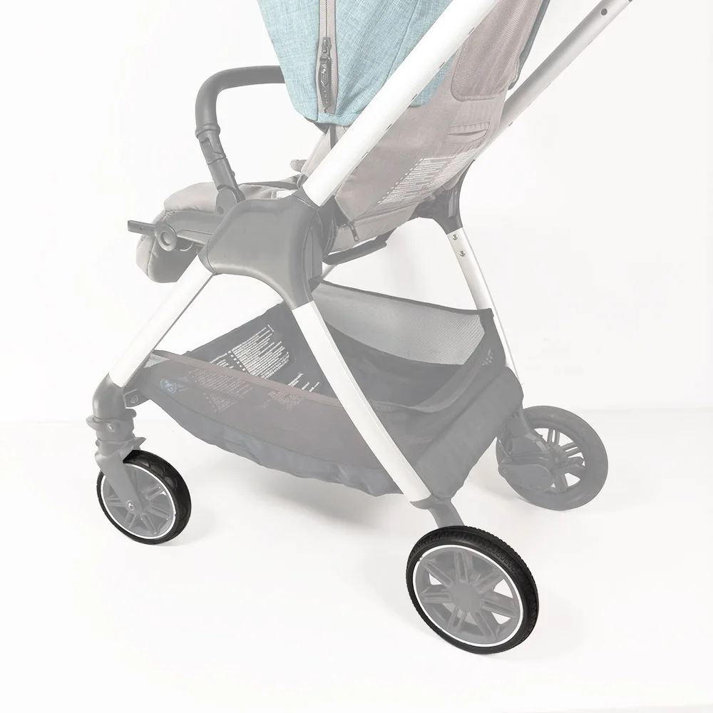 Neumático de buggy personalizado para rueda delantera o trasera Triv, cubierta de neumático sin cámara de PU con banda de rodadura, accesorios compatibles con cochecitos de bebé DIY