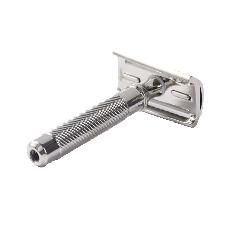 Maquinilla de afeitar de seguridad Yaqi Slant 37 de acero inoxidable