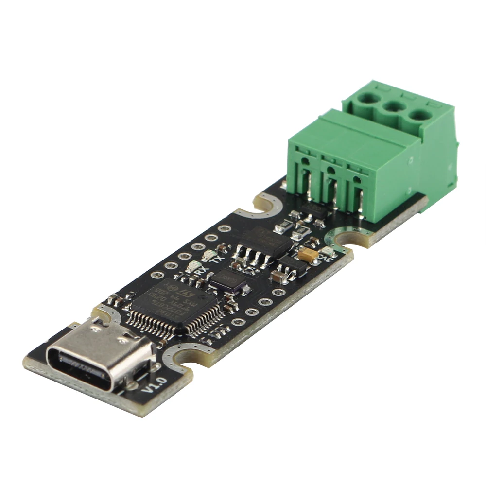 Tarjeta de Soporte Toaiot UCAN con Firmware CAnable / CandleLight / Klipper Basado en STM32F072, Adaptador USB a CAN para Impresora 3D