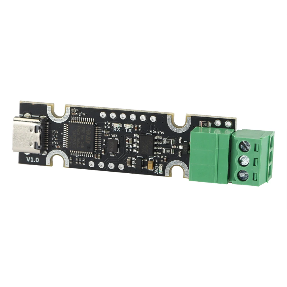 Tarjeta de Soporte Toaiot UCAN con Firmware CAnable / CandleLight / Klipper Basado en STM32F072, Adaptador USB a CAN para Impresora 3D