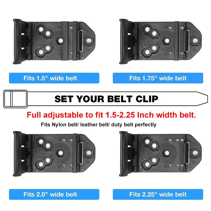 Apto para CZ Shadow 2, 9 mm (9x19), funda OWB Kydex con corte óptico mano derecha/izquierda disponible