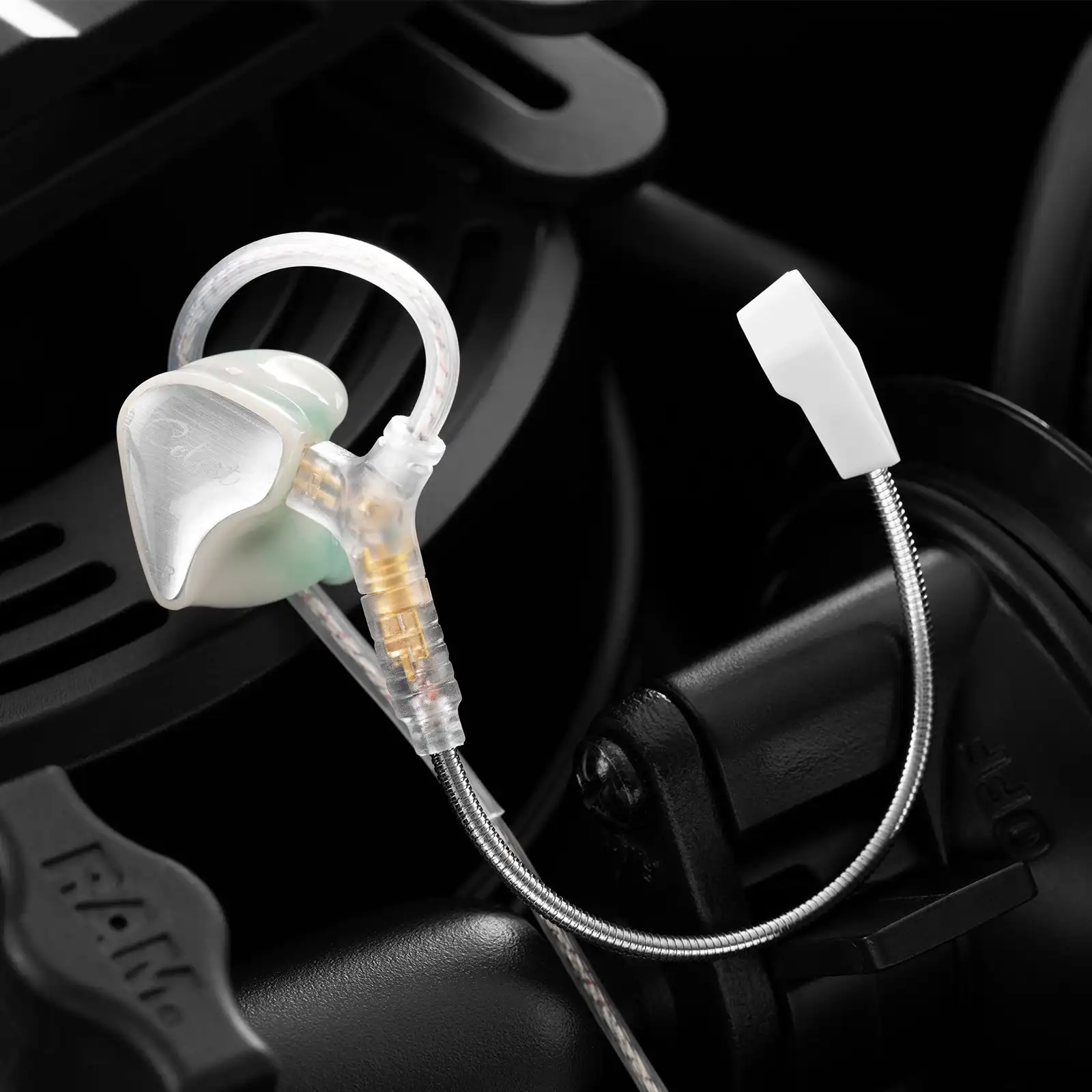 Kinera Celest Wyvern Pro 10mm LCP diafragma de cristal líquido controlador dinámico auricular con micrófono de pluma desmontable auriculares IEM