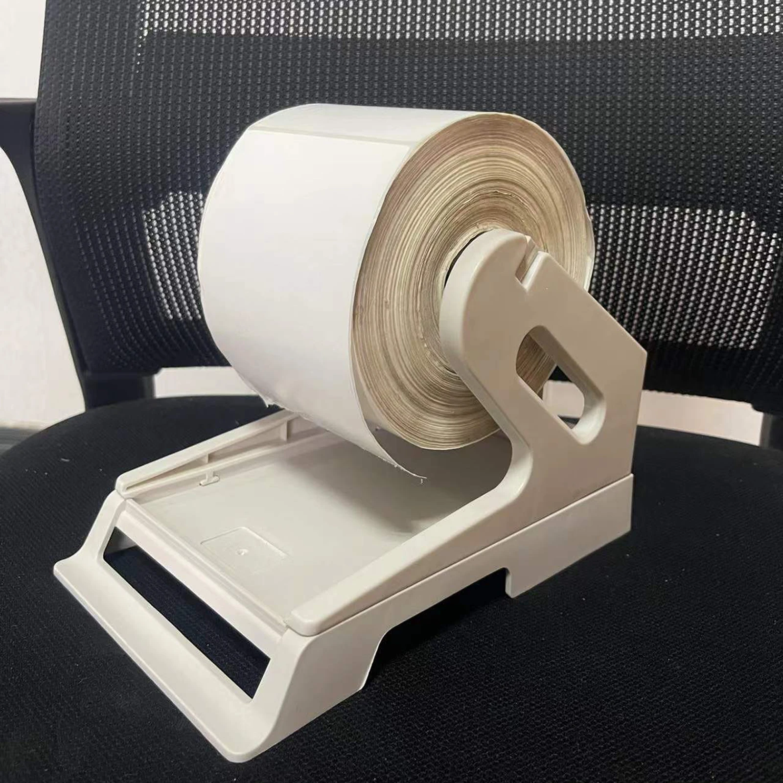 Portaetiquetas, accesorios para impresora de escritorio, suministros, soporte de etiquetas de envío para rollos y etiquetas plegables, supermercado, fábrica y oficina
