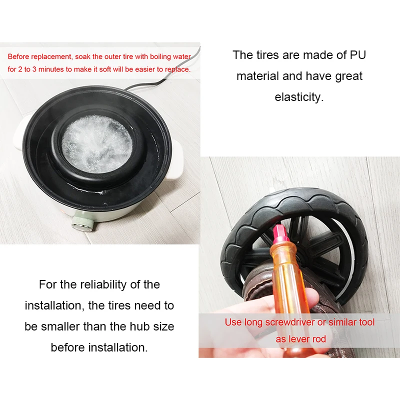 Neumático todoterreno para buggy Jane Epic (modelos posteriores a 2019), cubierta de neumático delantero o trasero con banda de rodadura, sin cámara, reemplazo de accesorios para bebé