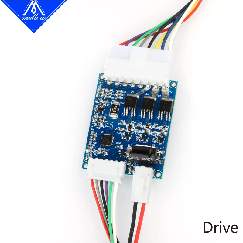 Mellow-soplador de aire centrífugo sin escobillas, 24V, DC WS7040 7040, 6.5kpa, para impresora 3D VzBoT HevORT