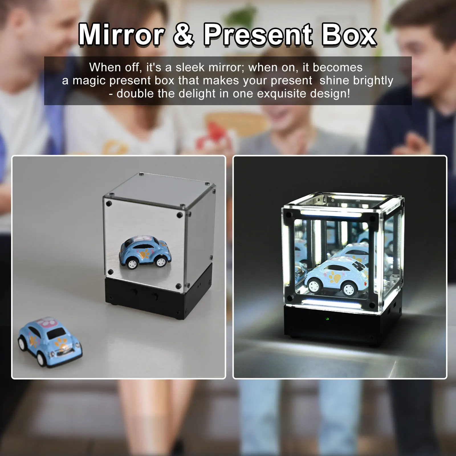 Kit de práctica de soldadura con luz nocturna DIY, lámpara de escritorio LED ajustable, Kit electrónico de cubo mágico, regalo único y proyectos de aprendizaje STEM