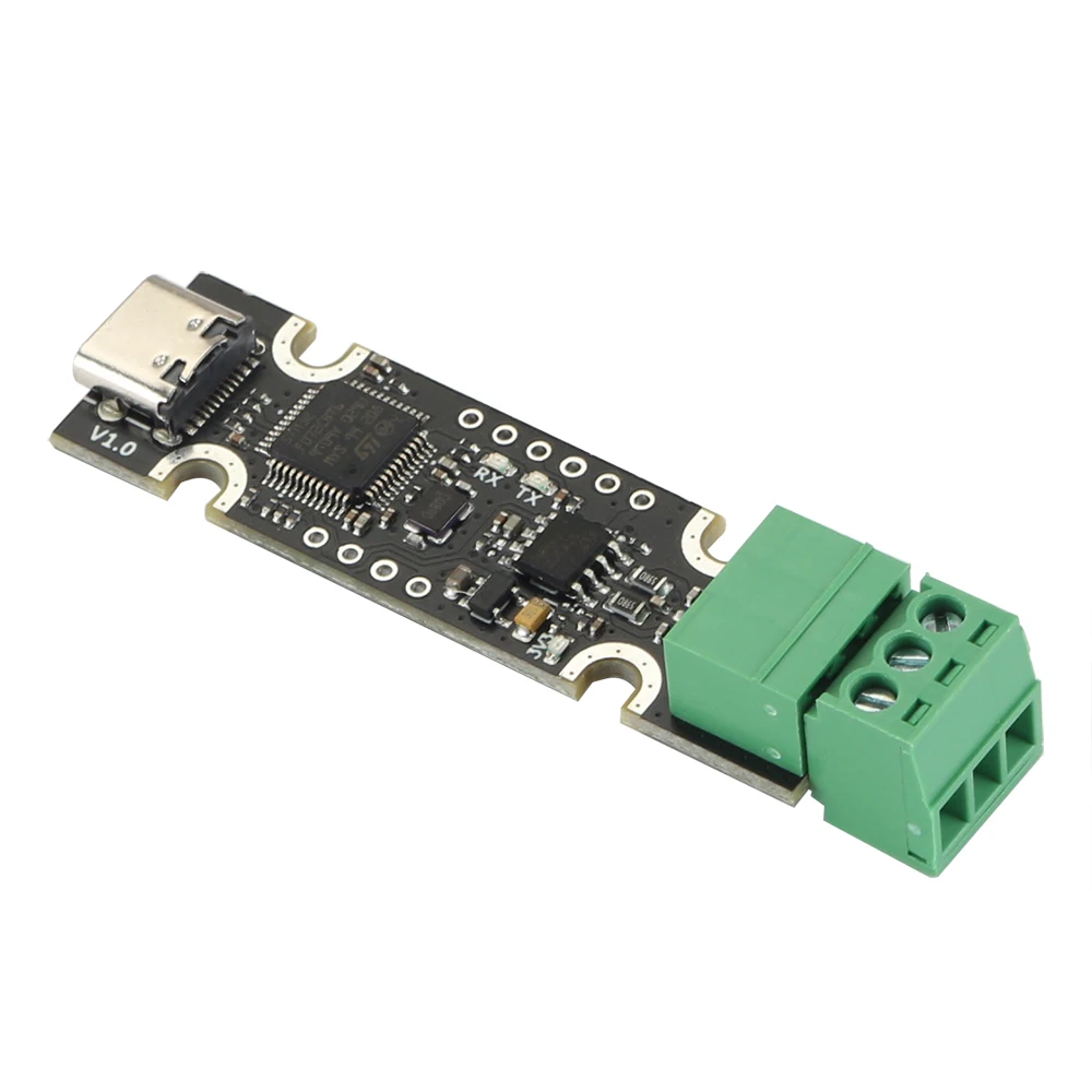 Tarjeta de Soporte Toaiot UCAN con Firmware CAnable / CandleLight / Klipper Basado en STM32F072, Adaptador USB a CAN para Impresora 3D