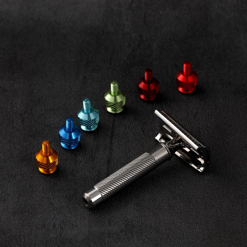 Maquinilla de afeitar de seguridad Yaqi Slant 37 de acero inoxidable