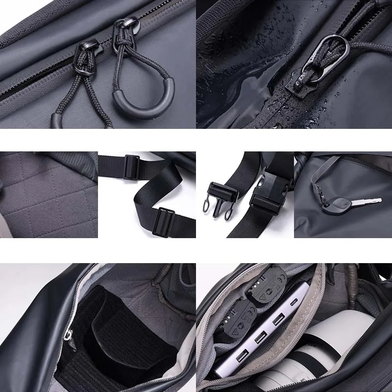 Ulanzi-Bolso de hombro para cámara DSLR, bolsa de hombro impermeable para fotografía, 6L de capacidad, bolsa de mensajero para Canon, Sony y Nikon, PB008