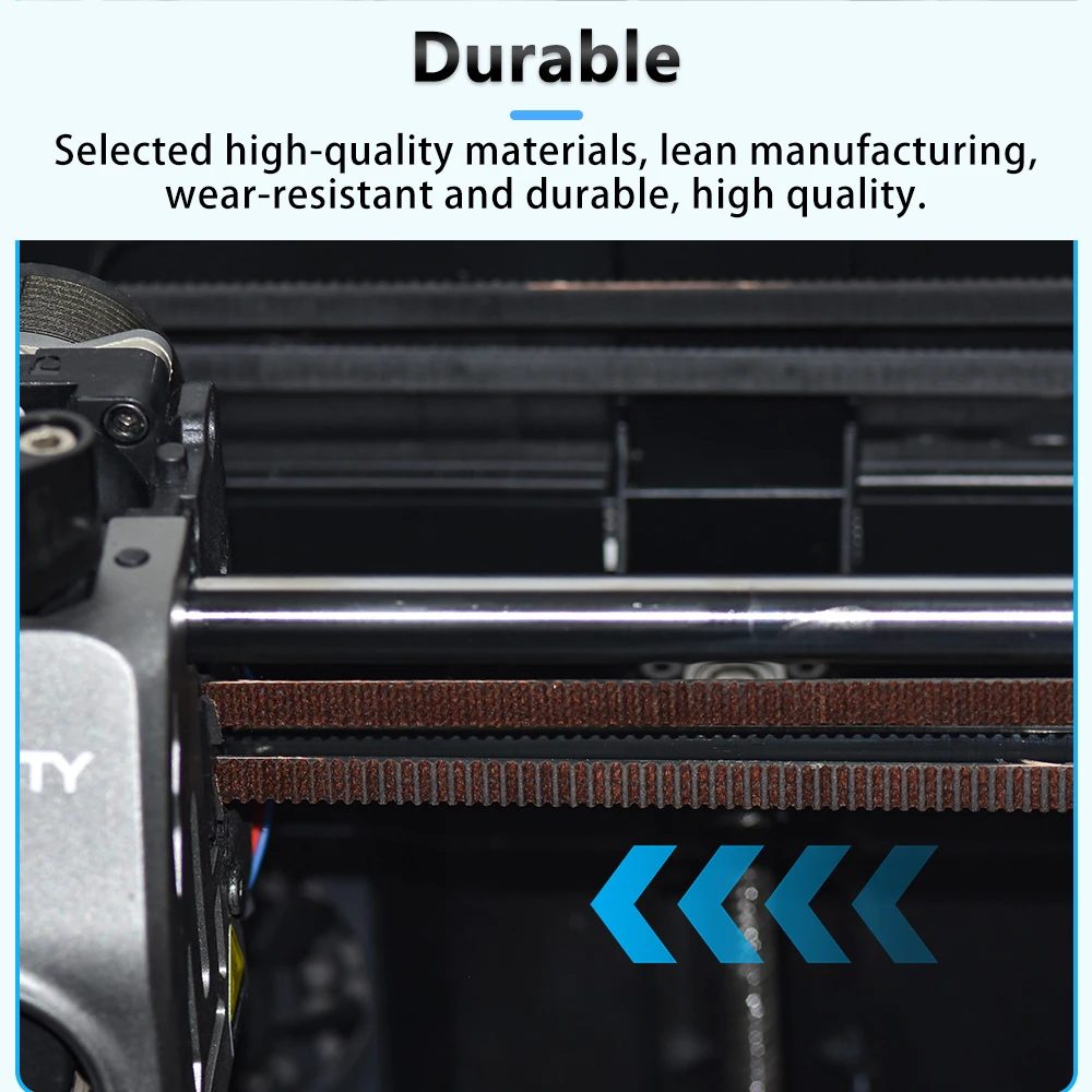 Neptune 4,3 Pro eje X eje Y caucho síncrono GT2 ancho 6mm correa de distribución compatible con Neptune 4,3 Max Neptune 4 3 Plus correa de impresora 3D