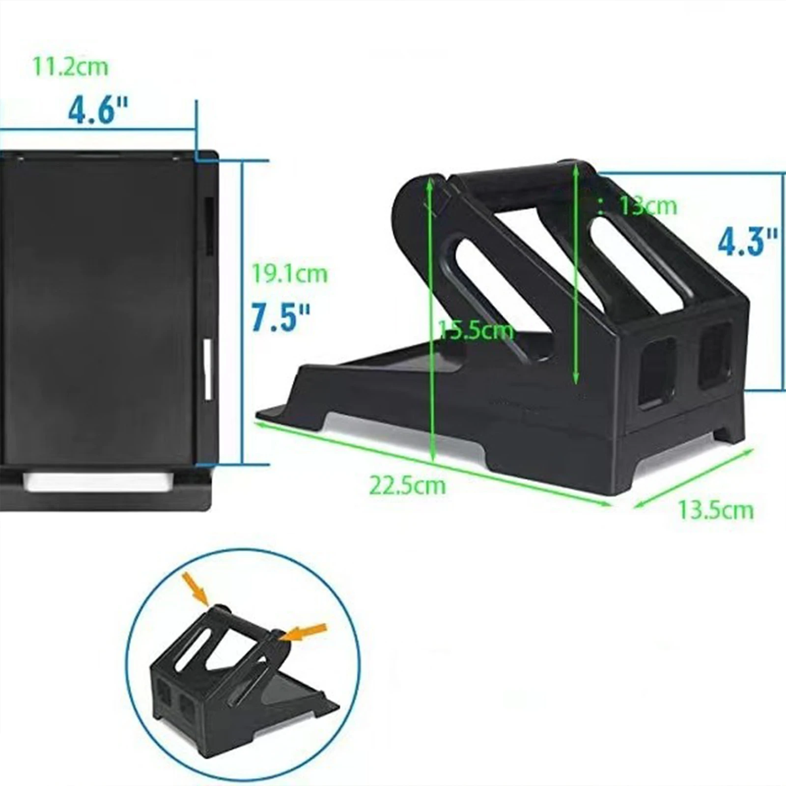Portaetiquetas, accesorios para impresora de escritorio, suministros, soporte de etiquetas de envío para rollos y etiquetas plegables, supermercado, fábrica y oficina