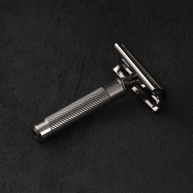Maquinilla de afeitar de seguridad Yaqi Slant 37 de acero inoxidable