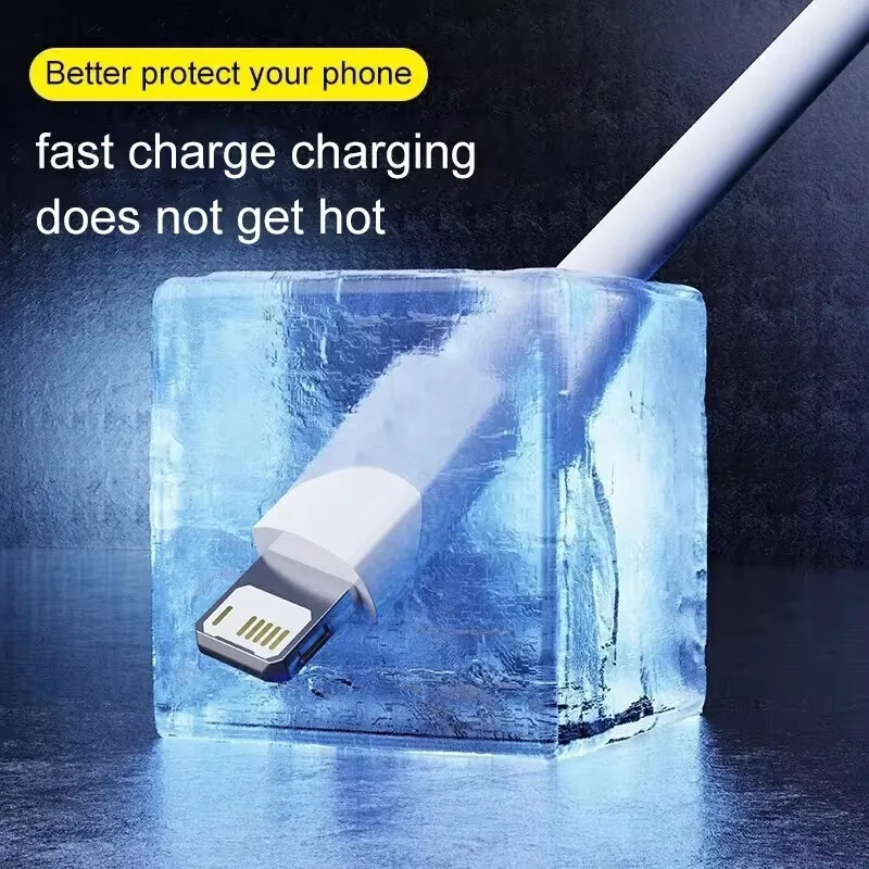 Cable de carga rápida de 30W, 1M, 2M, para Apple iPhone 14, 13, 12, 11 Pro Max, Mini Cable USB C, X, XR, XS, 8, 7, 14 Plus, SE, accesorios para teléfono
