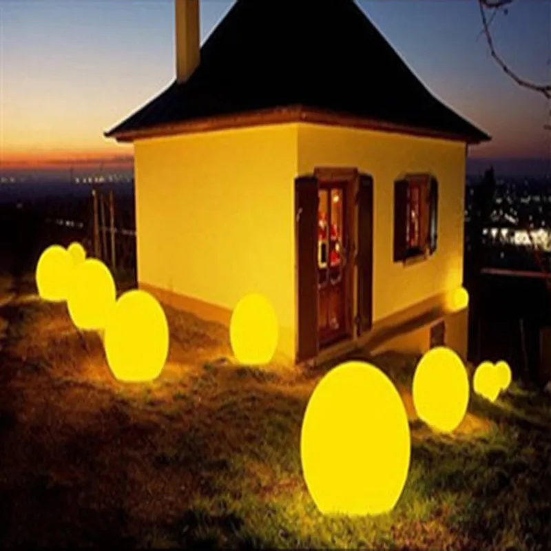 Bola flotante Solar, luz para piscina, lámpara de globo impermeable para césped, decoración para fiesta en casa y jardín, bola de luces flotantes solares
