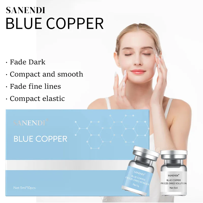 Sanendi NAD+ Pink PDRN, Sérum Facial con Ácido Hialurónico, Esencia Facial con Vitamina Cobre, Péptidos de Colágeno, Set de Cuidado de la Piel Coreano