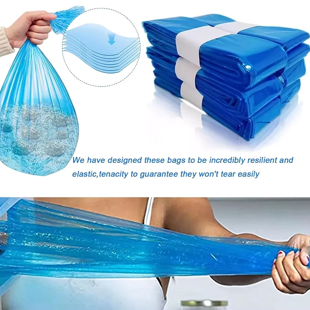 Bolsas de repuesto para pañales súper gruesas, bolsas de basura duraderas para pañales, compatibles con Diaper Genie, Munchkin, Angelcare, Tommee Tippee