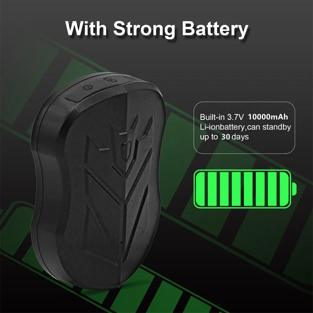 SinoTrack 4G 5000/10000 mAh ST-905/ST-915 GPS resistente al agua rastreador de vehículos imán batería de Larga modo de reposo aplicación de posición en tiempo Real