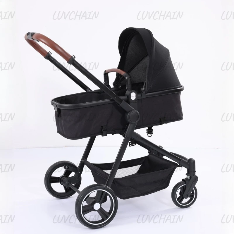 Cochecito Doble para Bebés, Multifuncional 3 en 1, con Dos Asientos de Auto para Niños