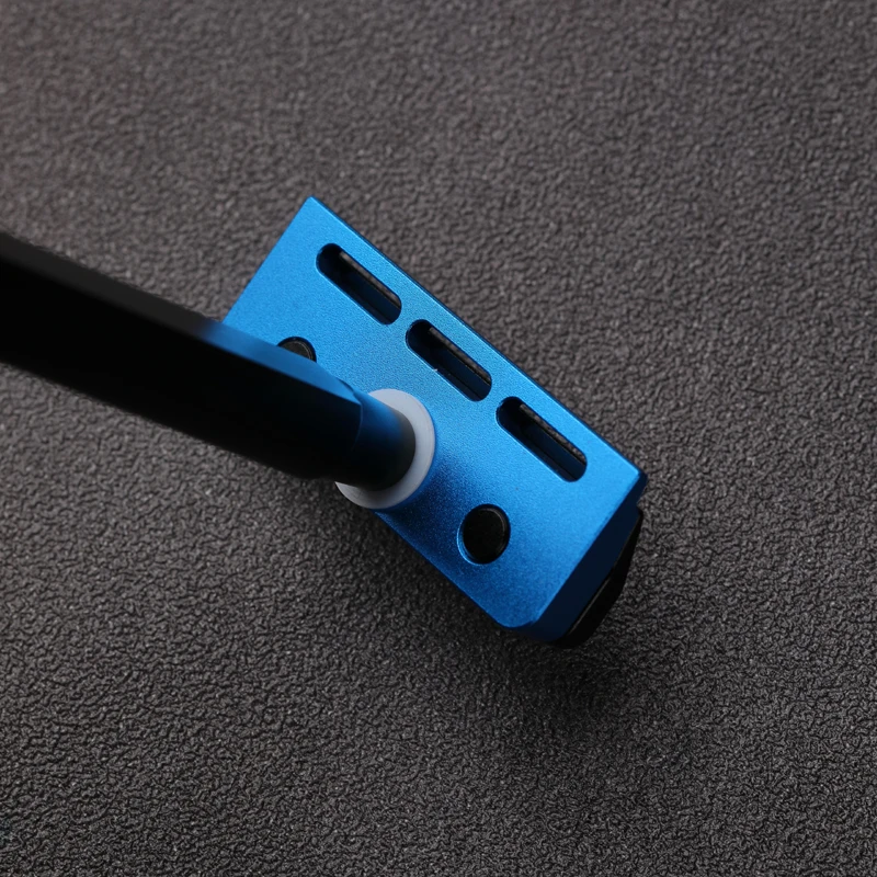 YAQI Color negro y azul Tachi (versión de aluminio) Maquinilla de afeitar de seguridad ligera de un solo filo