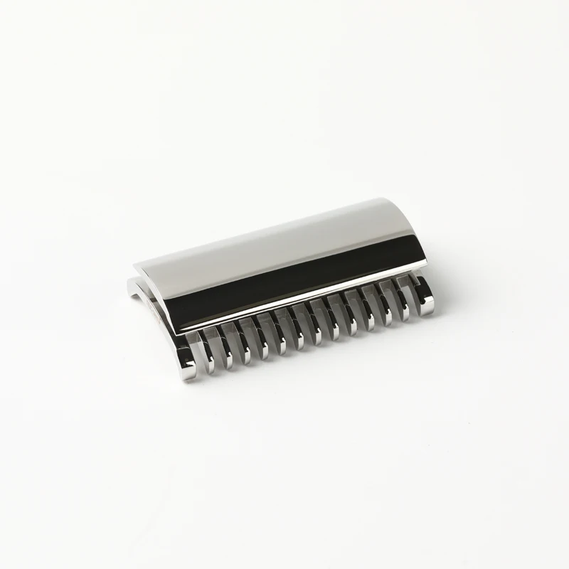 Cabezal de afeitar de seguridad de acero inoxidable pulido Yaqi Lex para accesorios de afeitado