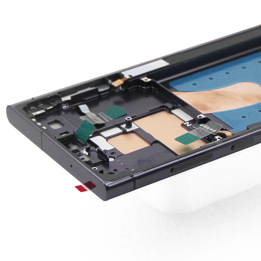 Pantalla AMOLED de 6,78 pulgadas para Samsung S23 Ultra LCD montaje de digitalizador con pantalla táctil para S23 Ultra S918 S918B S918U pantalla con marco