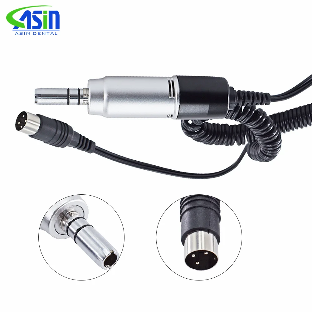 Micromotor dental tipo E para laboratorio, 35.000 rpm, herramienta de mano para taladro de uñas
