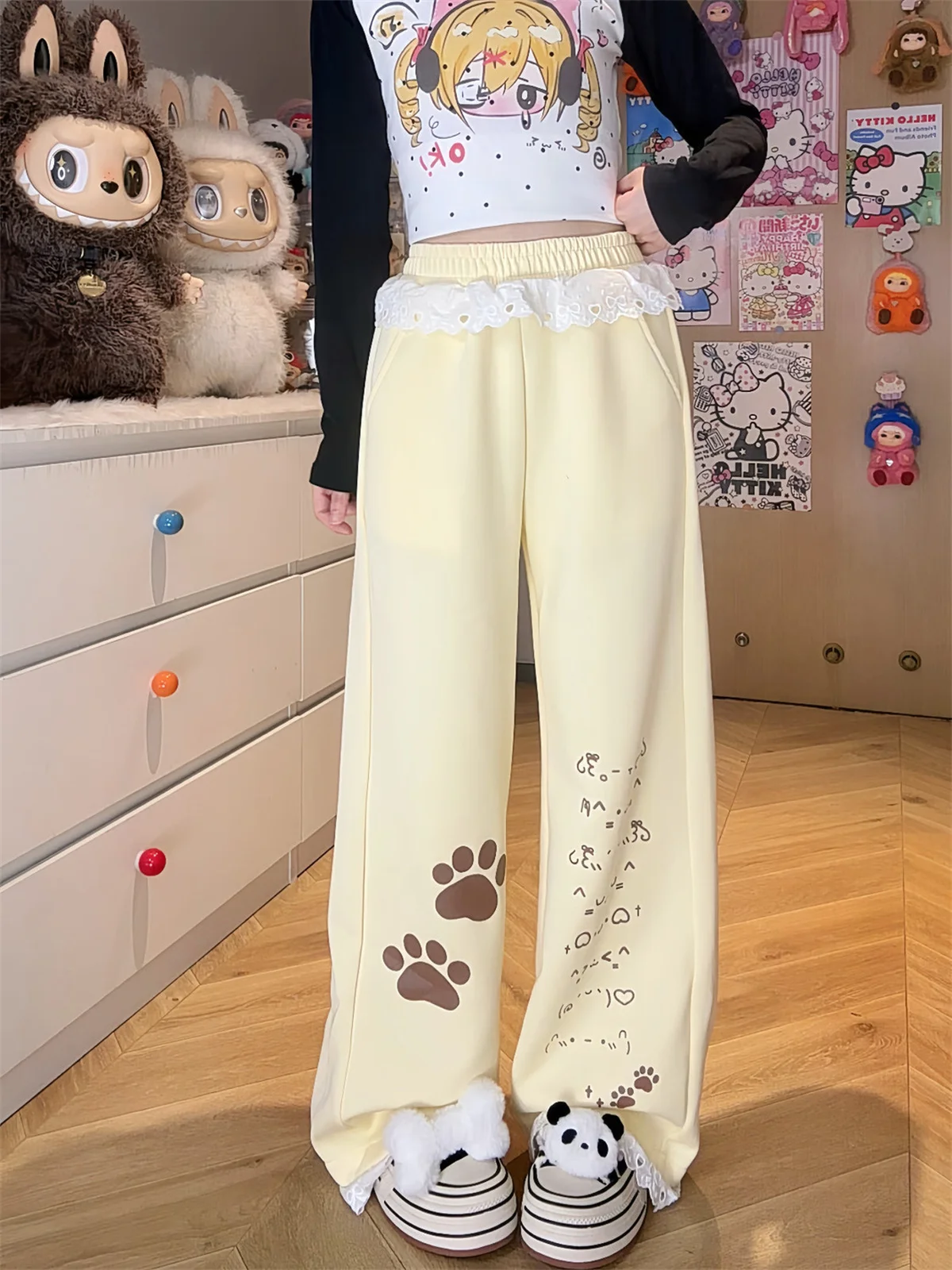 Pantalones Cargo negros a cuadros para mujer, pantalones Punk informales, lápiz gótico, pantalones geniales Harajuku, pantalones holgados de moda Hip Hop para chica para mujer