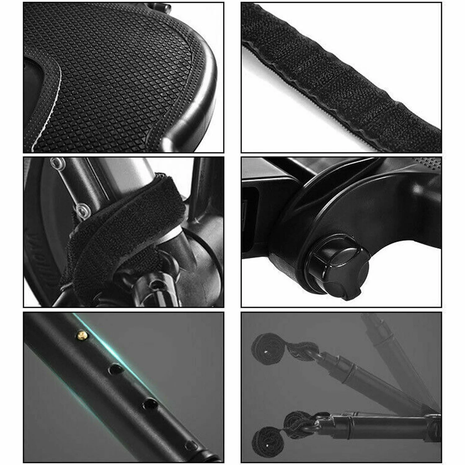 Plataforma para cochecito con asiento, capacidad máxima de carga de 25 kg / 55 libras, pedal universal para cochecito con asiento y respaldo desmontables para viajar con 2 niños