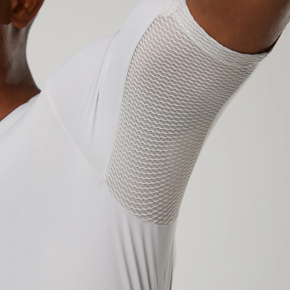 YKYWBIKE-Camiseta de manga corta para ciclismo, camisa YKK con cremallera, tela Coldback UPF 50 +, Verano