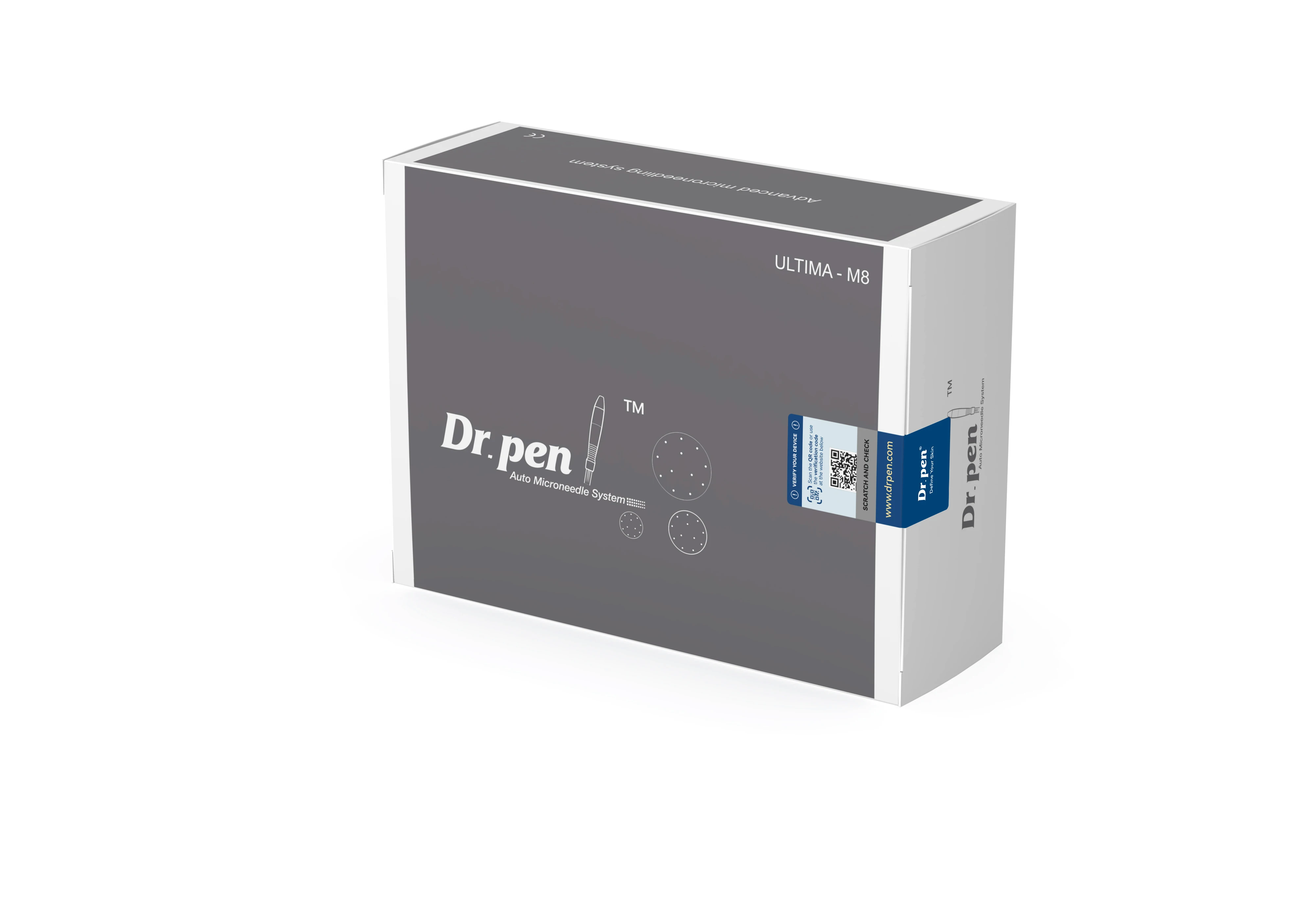 Dr. Pen Ultima M8 con 22 cartuchos, kit inalámbrico de microagujas MTS Derma, máquina de belleza para uso profesional, longitud de la aguja 0.25 mm