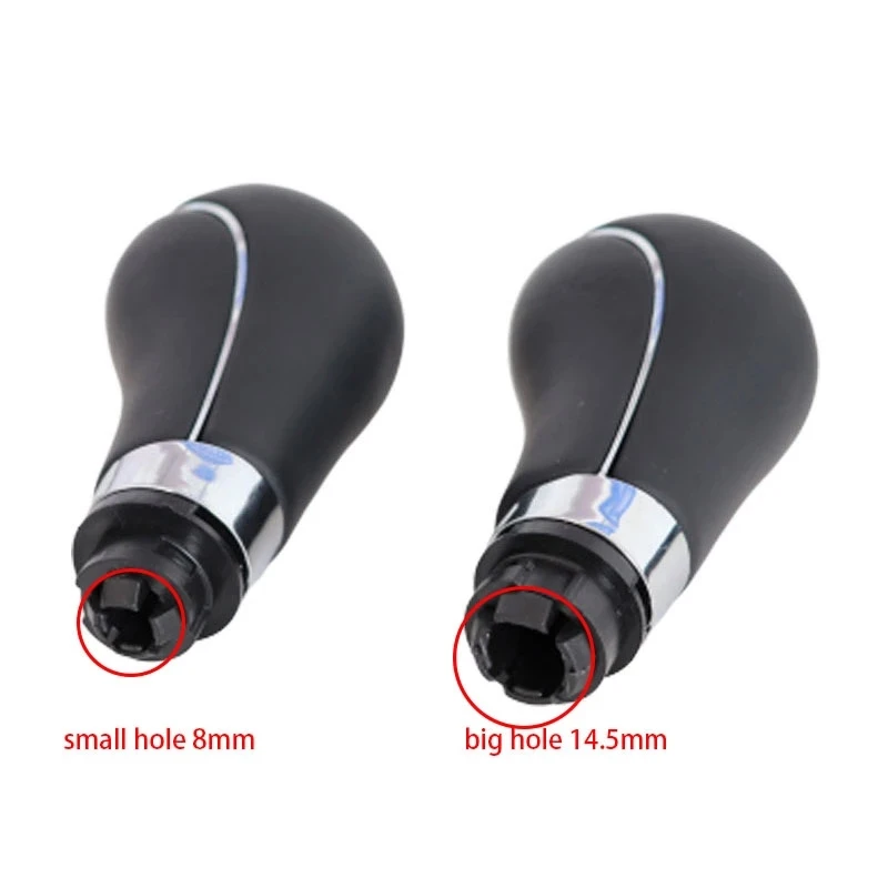 Pomo de Cambio de Marchas Automático Negro con Funda para Mercedes Benz W204 Clase E Antigua C204 C63 C300 C250 (2008-2013) Accesorios para Automóviles