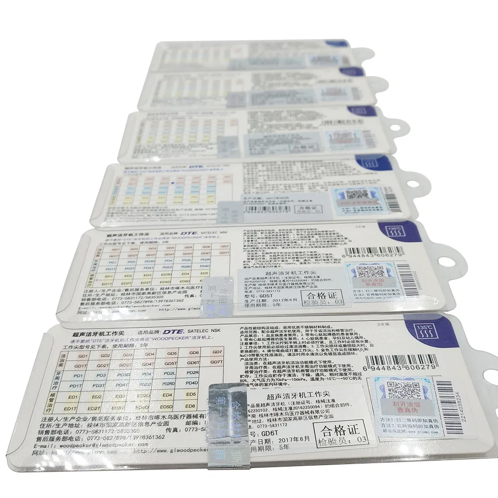 10 Uds. Puntas Perio de escalado Dental para Satelec DTE NS * escalador ultrasónico pieza de mano blanqueamiento Dental