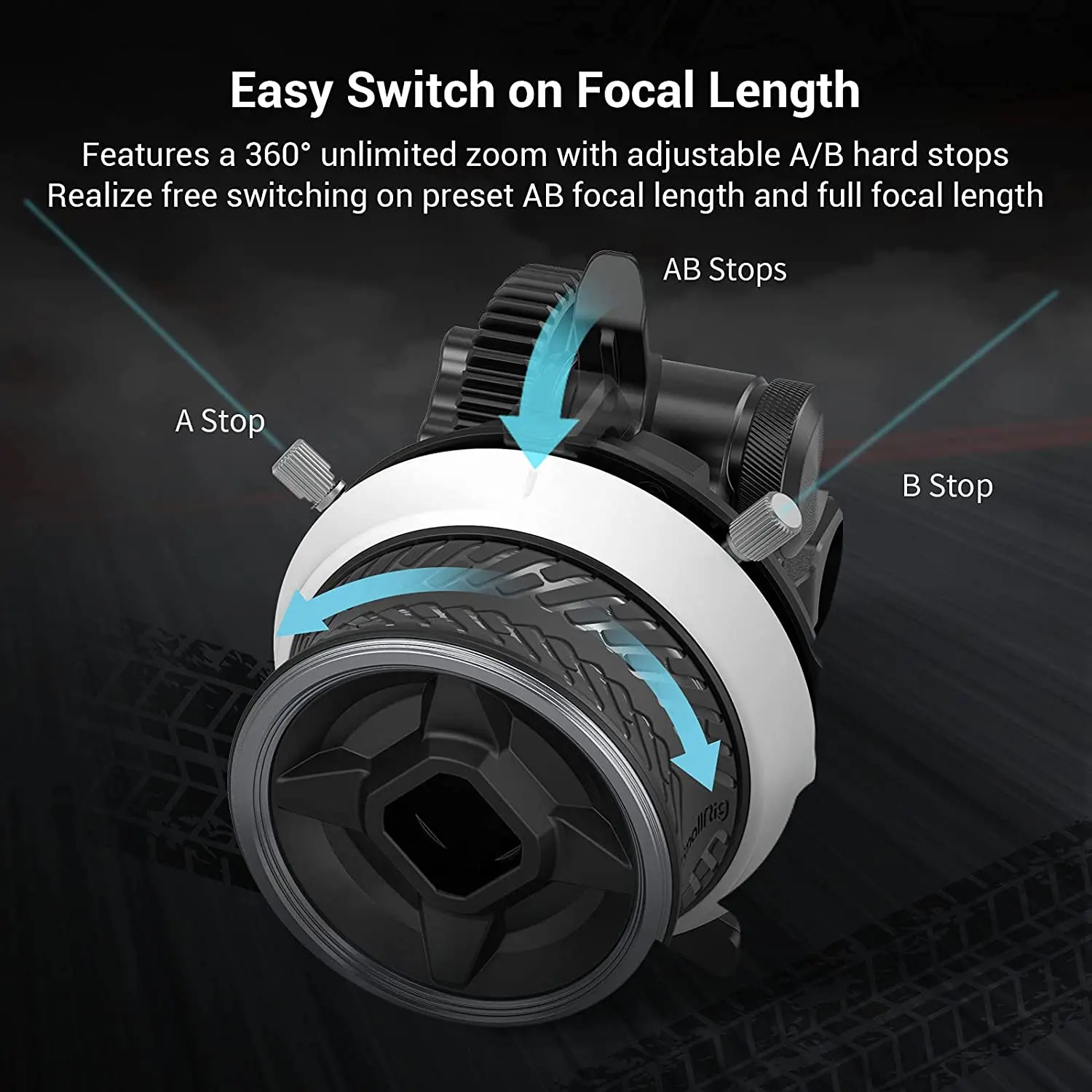 SmallRig-Mini enfoque de seguimiento portátil para cámara Sony DSLR, para BMPCC cardán, Control de lente inalámbrico de enfoque rápido, grabación de vídeo, 3010B