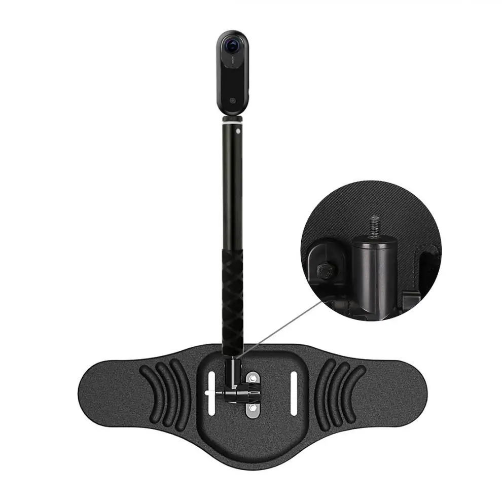 TUYU Barra trasera Insta360 X5 X4 X3 GoPro Max Hero 13 12 11 DJI Osmo360 Paquete de accesorios de correa de cintura para teléfonos móviles y cámaras de acción