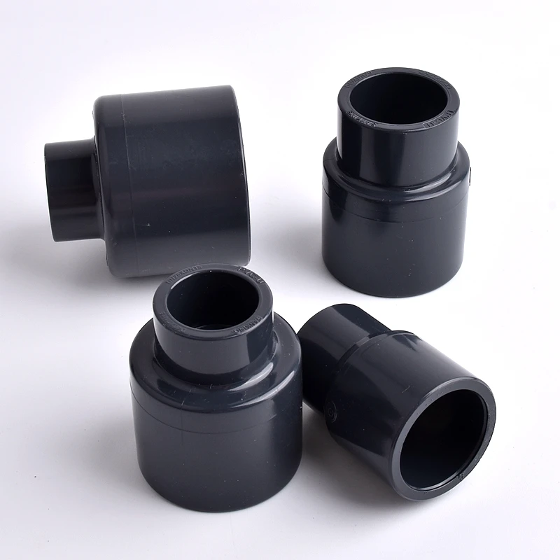 Conector reductor de tubería UPVC, sistema de riego, Marco hidropónico, junta de codo de tanque de peces de acuario, 25 ~ 40 a 20 ~ 32mm