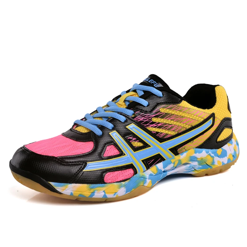 Zapatos de bádminton para hombres y mujeres, tenis de mesa, zapatillas de voleibol, entrenamiento, Tenis, deportes, balonmano, atletismo, antideslizantes