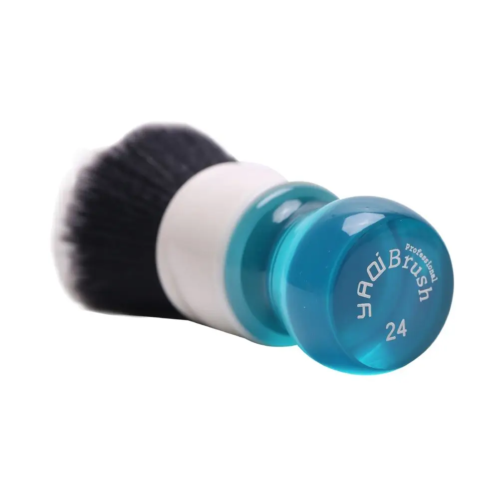Yaqi-brocha de afeitar de pelo sintético Aqua smoking de 24mm