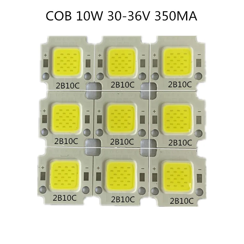 20PCS LED COB Flip Chip de Alta Potencia 4640 10W 20W 30W 50W 70W 2B50C 12B10C 2B25C 12V 30V para Lámparas de Calle