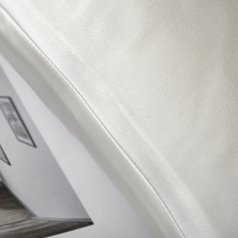 Funda de almohada 100% de seda de morera Natural, tamaño estándar, 100% Natural, 19 Momme