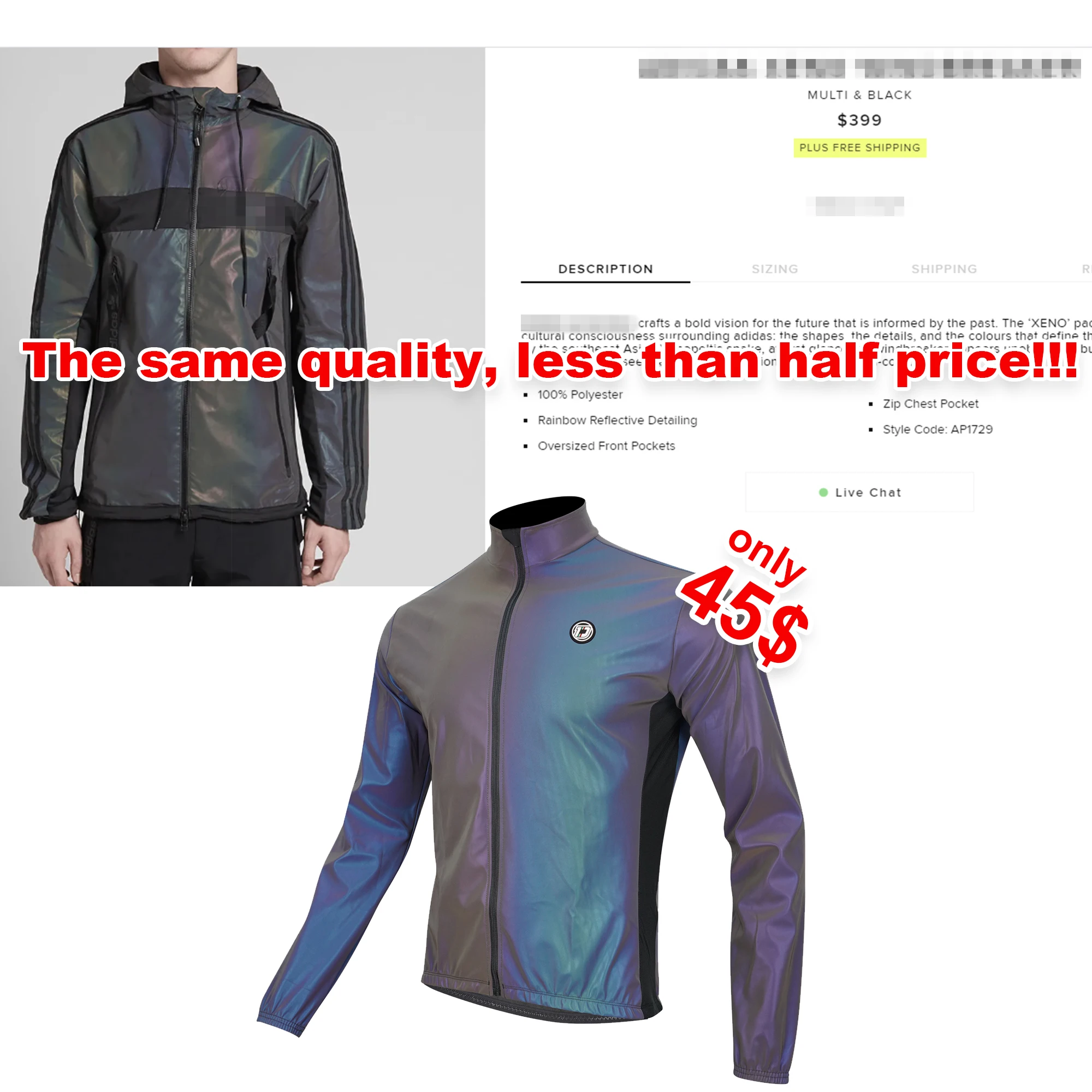 DAREVIE Chaqueta de ciclismo reflectante para hombre y mujer, cortavientos impermeable a prueba de viento, Invierno