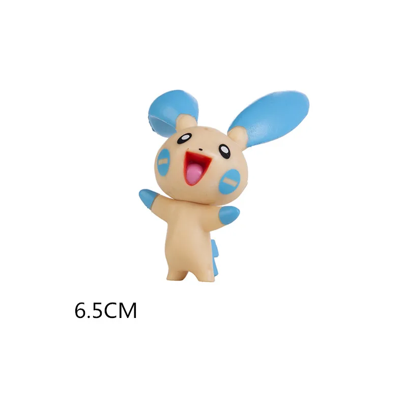 Nuevo 3-8CM Pokemon dibujos animados calientes película Anime figura Pikachu Vulpix Eevee Venusaur colección mascota acción modelo juguetes regalos