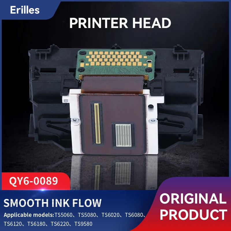 Cabezal de impresión QY6 0089, pieza de impresora para Canon TS5060, TS5080, TS6020, TS6080, TS6120, TS6180, TS6220, TS9580