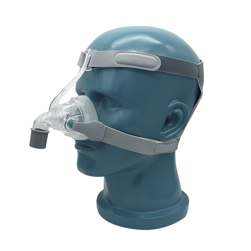 BMC-mascarilla Nasal CPAP N4, máscara para dormir con casco S/M/L, diferentes tamaños, adecuada para la manguera de conexión de la máquina CPAP