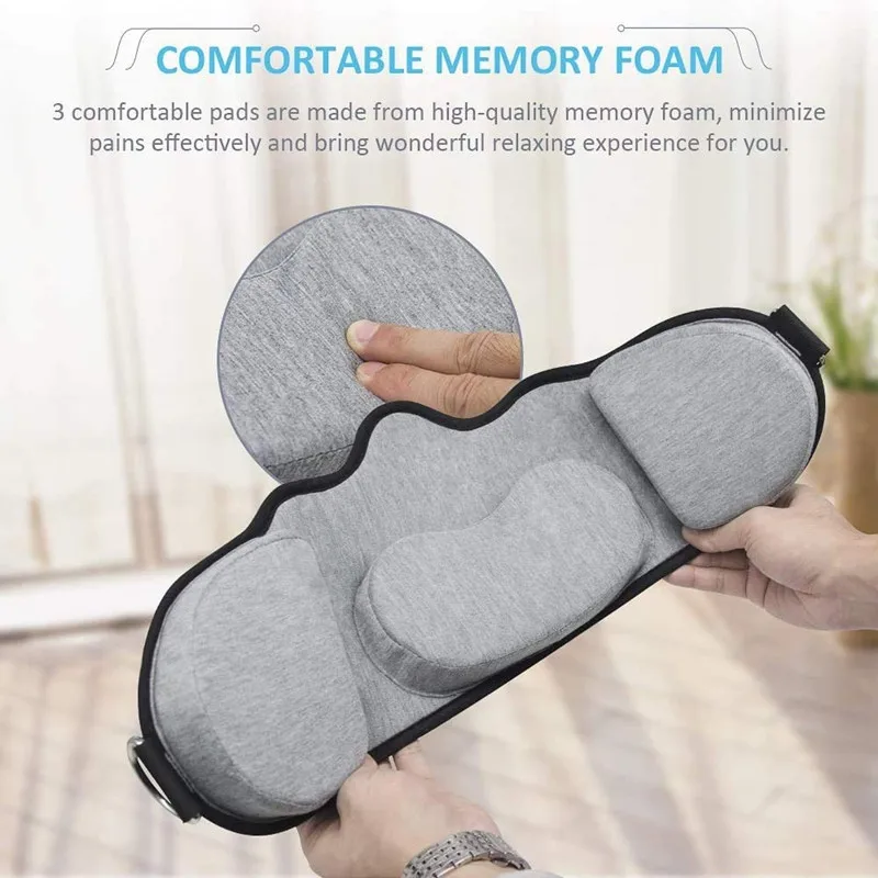 Hamaca con Soporte para Masajeador de Tracción Cervical, Hamaca Cervical para Reducir el Dolor de Cuello, Alivio y Relajación con Antifaz Gratis