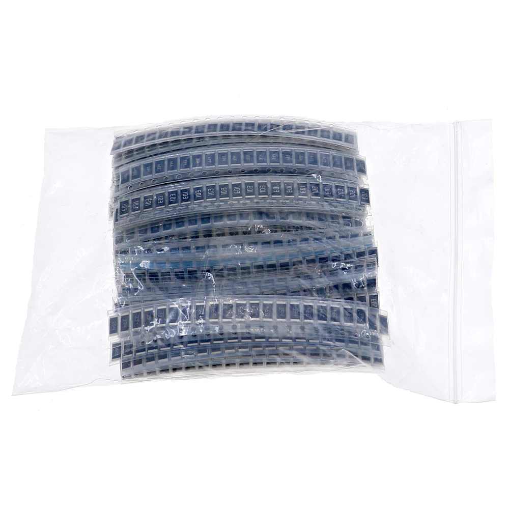 Kit surtido de resistencias de Chip SMD, 1460, 1W, 73 tipos x 20 unidades, 2512 unidades/lote
