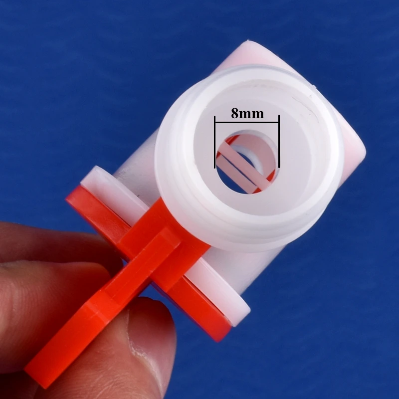 Conector de tanque de agua ABS, conjunto de válvula POM, junta de tanque de Acuario, riego de jardín, manguera de piscina, G1/2 a 4 ~ 20mm, 1 ~ 30 juegos por lote